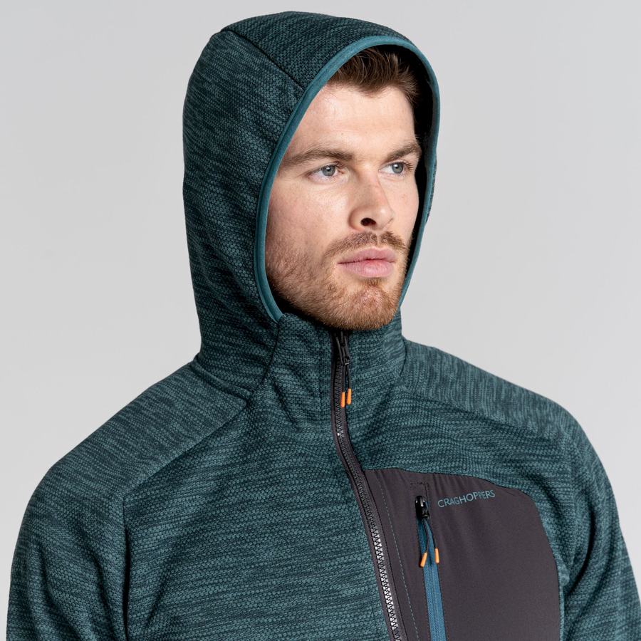 Craghoppers Tarbert Hupullinen Miesten Takki Vihreä | PTB6816QK