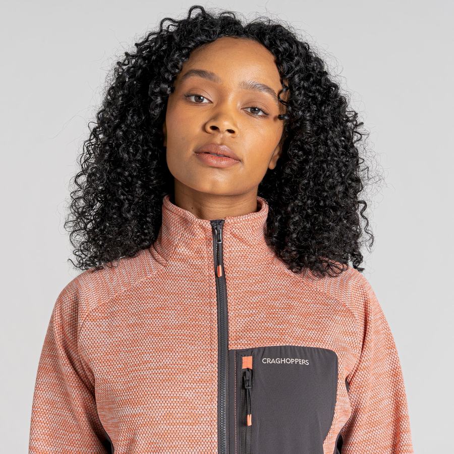 Craghoppers Trina Half Zip Naisten Neulepusero Koralli | KGQ5440AC